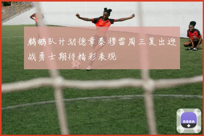 鹈鹕队计划德章泰穆雷周三复出迎战勇士期待精彩表现